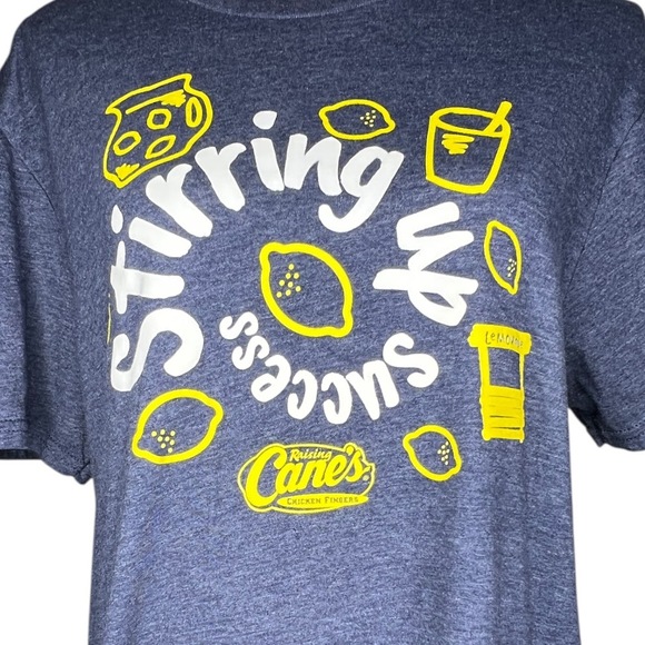 Raising Cane’s SMALL 2018 Lemonade Day Tee - Proud Partner of Lemonade Day - Picture 4 of 5